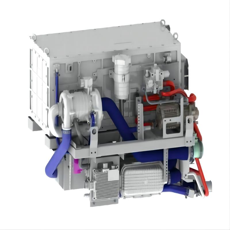 125KW vehiculum protonus membranam hydrogenii cibus cellae systematis commutat