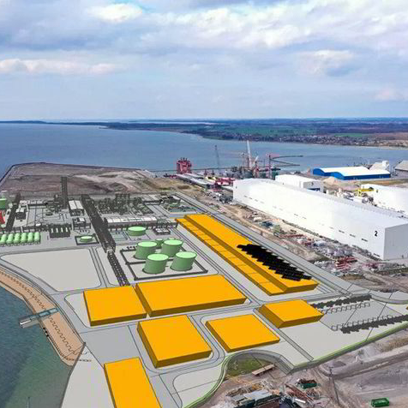PlugPower 280MW electrolyzer praebebat pro synthetica aviation Danica project