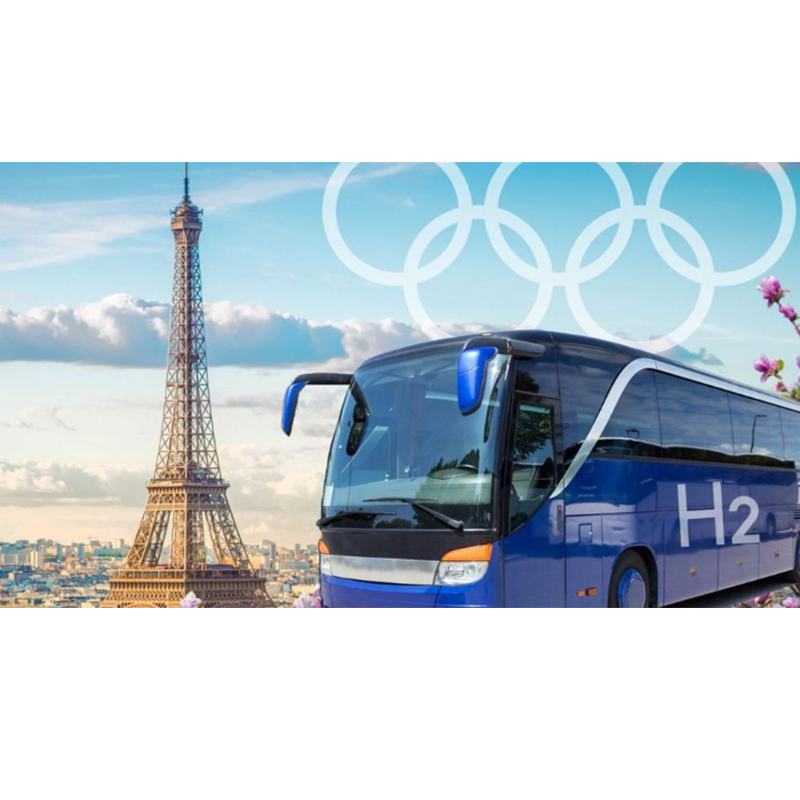 Toyota hydrogenii cibus cellae moduli in ludis Olympicis et paralymticis Parisiensi adhibebitur