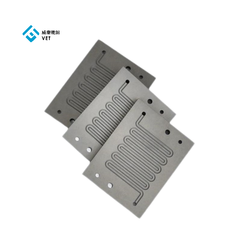 Graphite bipolar laminas ad efficientis cibus cellulis