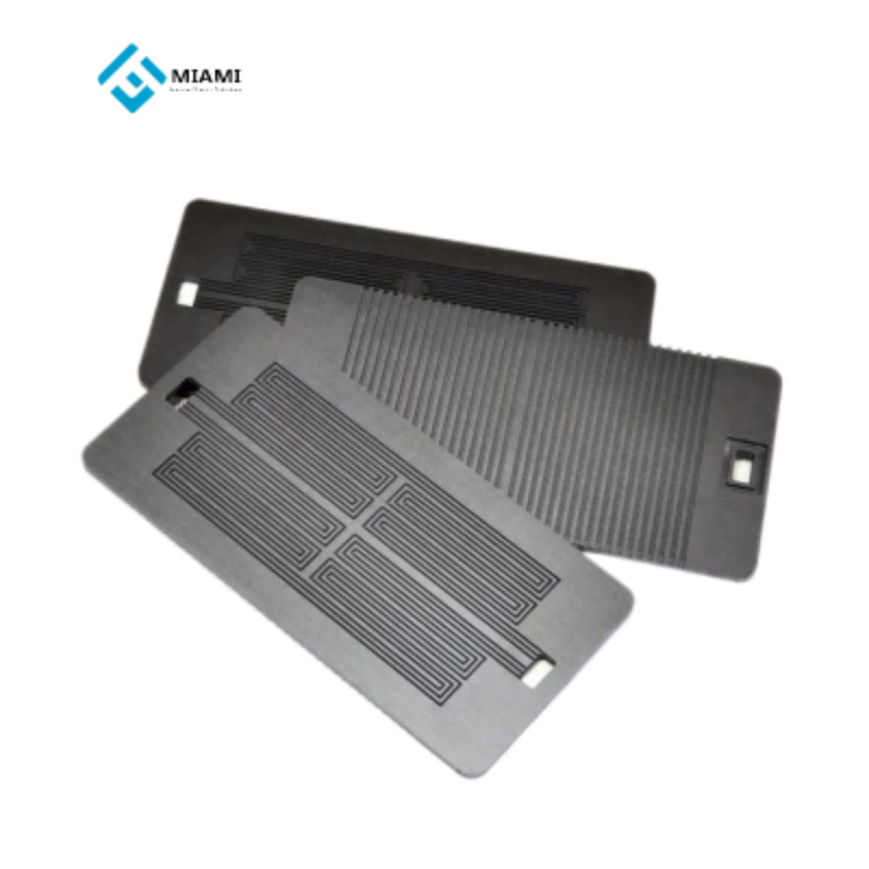 Graphite bipolar laminas ad sustineri navitas