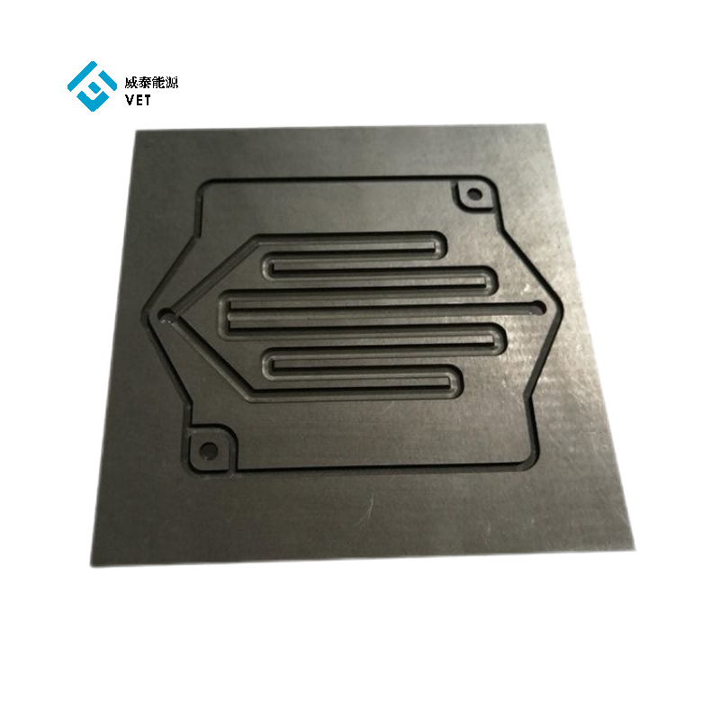 Graphite bipolar laminas ad amplio cibus cell industria efficientiam