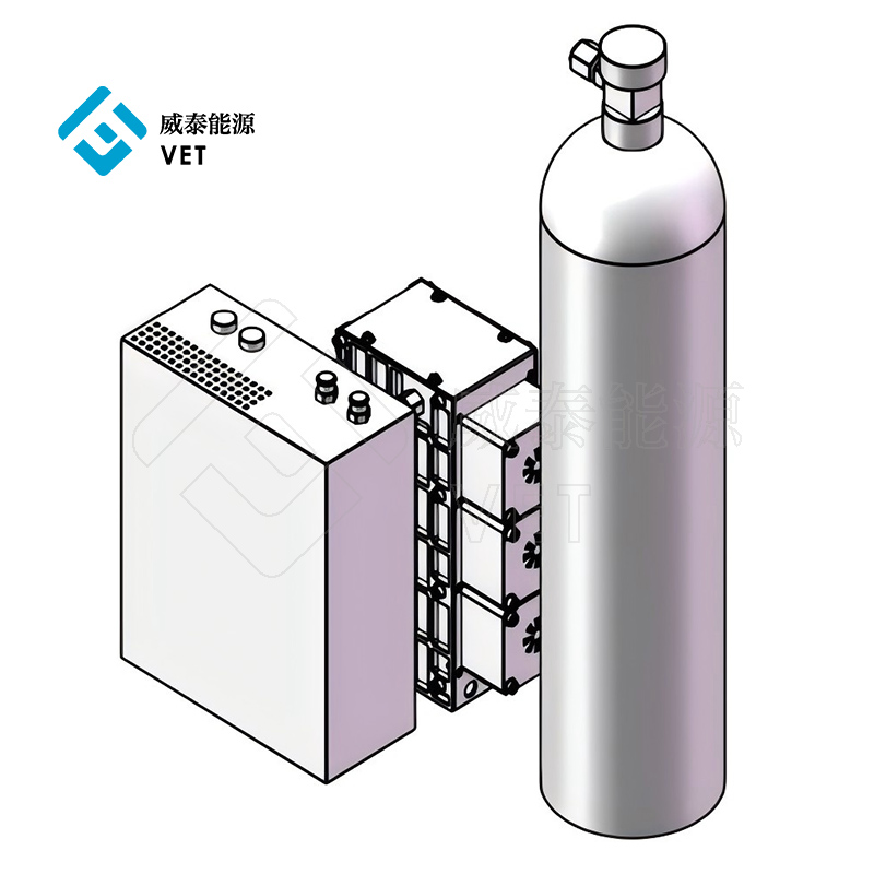 Solidum-statum hydrogenii repono fuel cellula potentia ratio