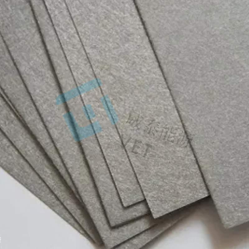 Titanium sensit fuel cellula electrolyzer hydrogenii Anode Material metal fibra sensit