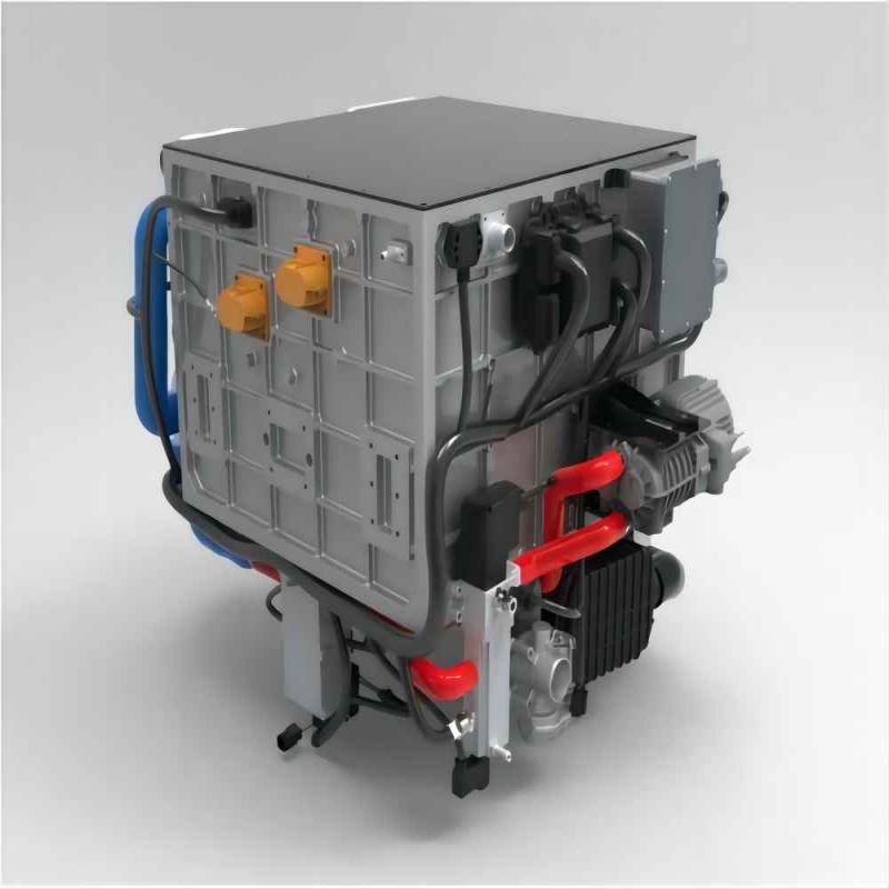 Aqua refrigerata 100KW hydrogenii Fuel Cell Stack ad usum autocinetum